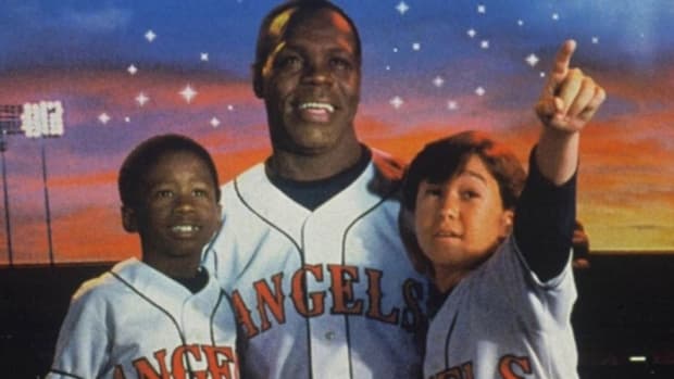 Danny Glover sees Angels ... on the day before he was due to retire.